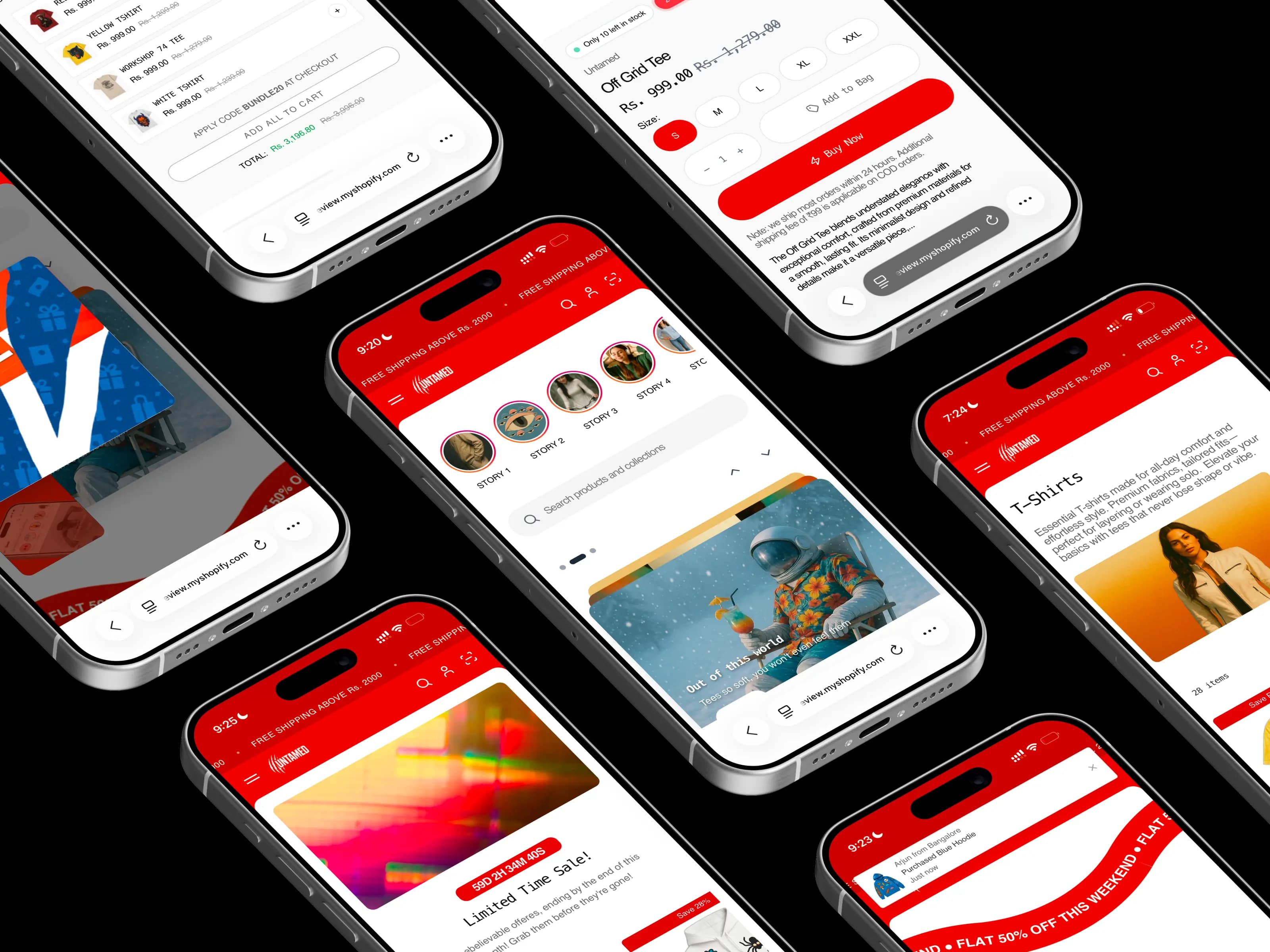 Supercharge your D2C Shopify Store with Untamed.