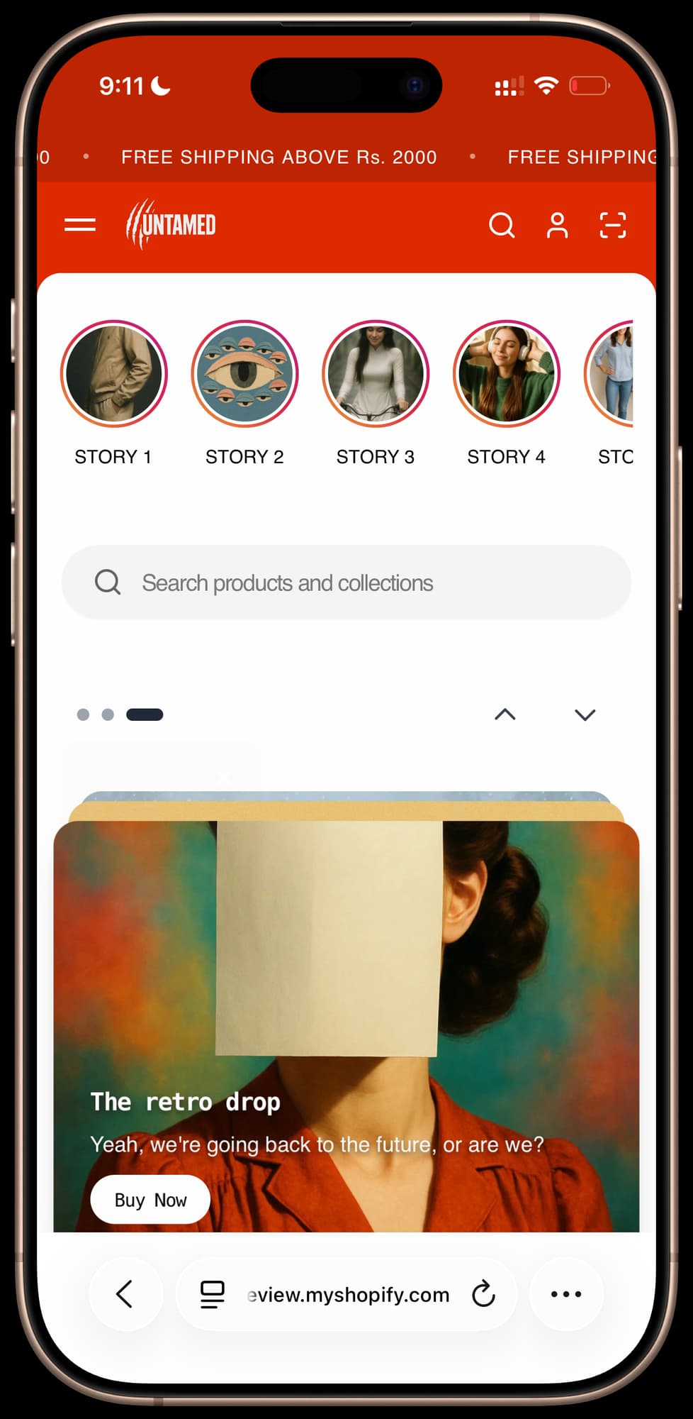 Instagram Stories Style Highlights